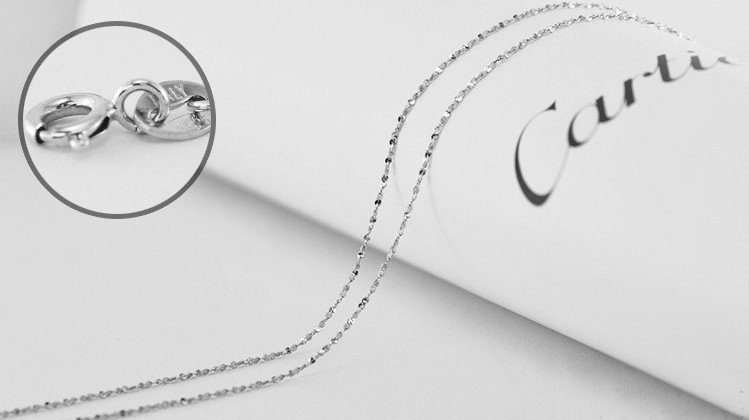 SS11028-3 S925 sterling silver necklace